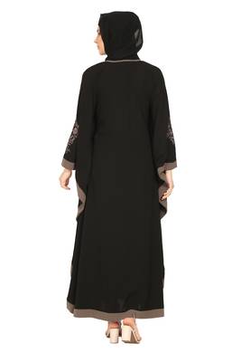 MRC Women's Embroidered Latest design abaya kaftan 2
