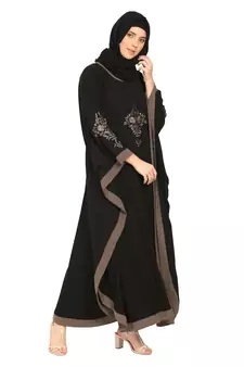 MRC Women's Embroidered Latest design abaya kaftan