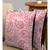 HOUZZCODE DESIGNER CUSHION COVERS Cultural Paisley peach pink 16x16 set of 2