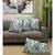 HOUZZCODE DESIGNER CUSHION COVERS floral 3 greyish blue 16x16 set of 5