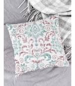 HOUZZCODE DESIGNER CUSHION COVERS DamasK2 Print 2 multi 16x16 set of 5