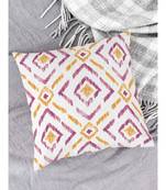 HOUZZCODE DESIGNER CUSHION COVERS Seamless Textured 2 multi 16x16 set of 5
