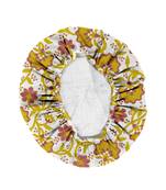 HOUZZCODE DESIGNER apron Floral 1 50x60cm yellow heavy satin