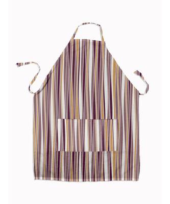 HOUZZCODE DESIGNER apron Vertical Spiral 2 50x60cm multi heavy satin 2