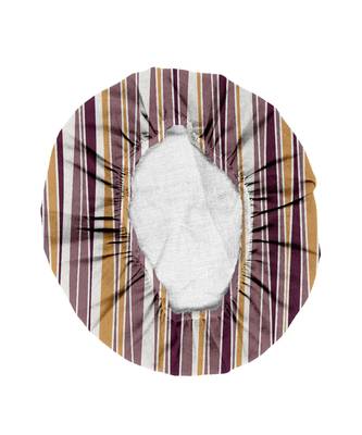HOUZZCODE DESIGNER apron Vertical Spiral 2 50x60cm multi heavy satin 5