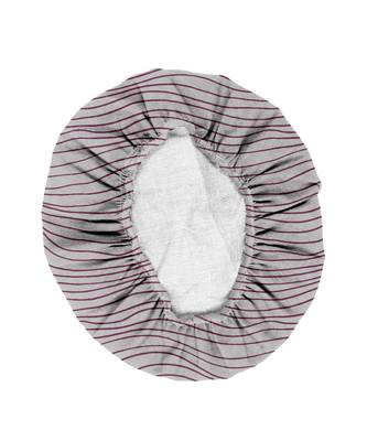 HOUZZCODE DESIGNER apron Pattern Print 5 50x60cm maroon heavy satin 2