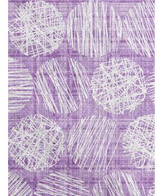 HOUZZCODE DESIGNER apron Textured Dots 50x60cm purple heavy satin 2