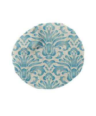 HOUZZCODE DESIGNER apron Seamless Vintage Damask 50x60cm sky blue heavy satin 4