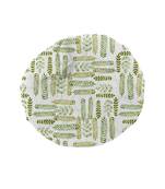 HOUZZCODE DESIGNER apron Garden Gren 50x60cm light green heavy satin