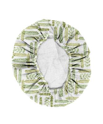 HOUZZCODE DESIGNER apron Garden Gren 50x60cm light green heavy satin 5