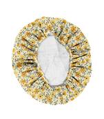 HOUZZCODE DESIGNER apron Mini Flower 50x60cm yellow heavy satin