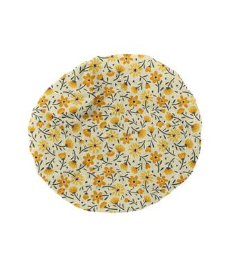 HOUZZCODE DESIGNER apron Mini Flower 50x60cm yellow heavy satin 2