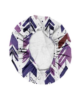 HOUZZCODE DESIGNER apron Love arrow 50x60cm multi heavy satin 1