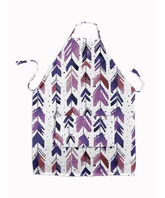 HOUZZCODE DESIGNER apron Love arrow 50x60cm multi heavy satin 3