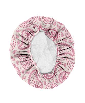 HOUZZCODE DESIGNER apron Cultural Paisley 50x60cm pink heavy satin 4