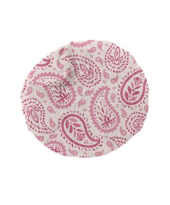 HOUZZCODE DESIGNER apron Cultural Paisley 50x60cm pink heavy satin 5