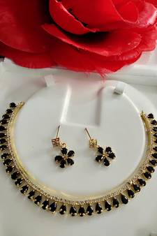 Black necklaces