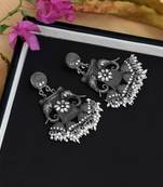 Silver danglers-drops