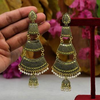 Gold jhumkas 1
