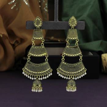 Gold jhumkas 2