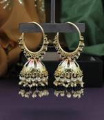 Black jhumkas
