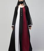 Multi Colored Abaya Dress