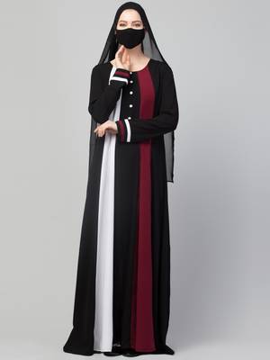 Multi Colored Abaya Dress 3