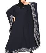 MRC Women's Designer borders  latest style abaya kaftan