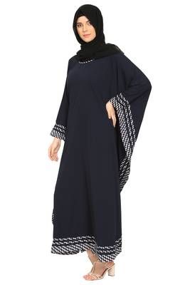 MRC Women's Designer borders  latest style abaya kaftan 3