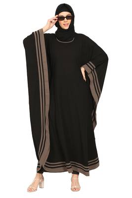 MRC Women's designer borders stylish abaya kaftan 1