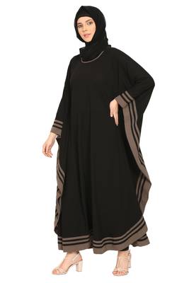 MRC Women's designer borders stylish abaya kaftan 3