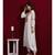 Pure Cotton  multicolour thread kurti with pleated sleeves and  pleated salwar