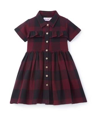 Check shirt dress 1