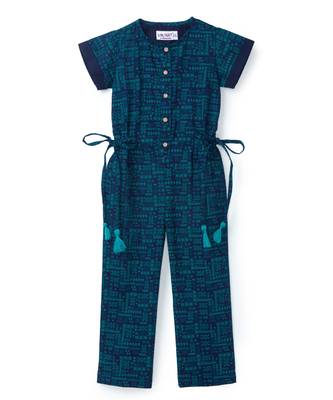 Cotton Prtd Jumpsuit 1