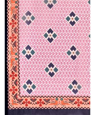 Pink or Grey Digital Printed Banglori Silk Lehenga Choli 6