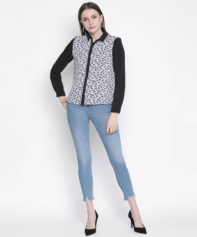 Full of beans printed women shirt