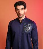 Navy Blue Jaguar Shirt