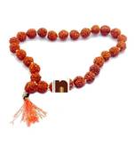 5 Mukhi Rudraksha Mala For Jaap (27 Beads) (1 Pc)