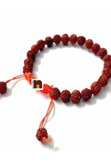 5 Mukhi Rudraksha Bracelet (Adjustable) (Small Beads) (1 Pc)