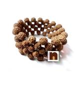 5 Mukhi Rudraksha Beads Bracelet Stretchable (1 Pc)