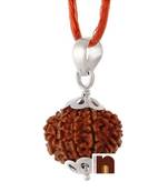 9 Mukhi Rudraksha | Nine Faced Rudraksha Pendant With Lab Certificate (1 Pc)