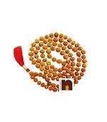 Numeroastro Beaded Mala Hand Knotted 6 mm Brown