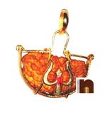 1 Mukhi | One Face Rudraksha Bead With Brass Trishul Pendant With Lab Certificate (1 Pc)