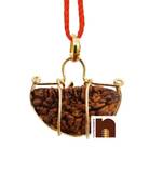 1 Mukhi | One Faced Rudraksha Om Brass Pendant (Premium Quality) ( Large Size) ( 4 Cms Approx) (1 Pc)