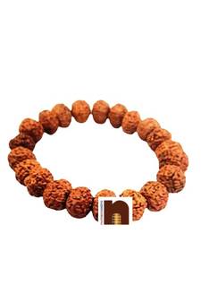  Original 7 Mukhi Indonesian Rudraksha Bracelet (Stretchable) (1 Pc)