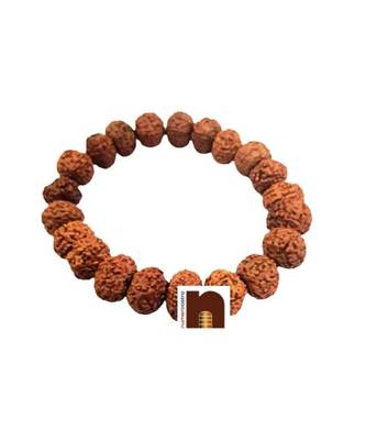 Natural & Original 11 Mukhi Indonesian Rudraksha Bracelet (Stretchable) (1 Pc) 1