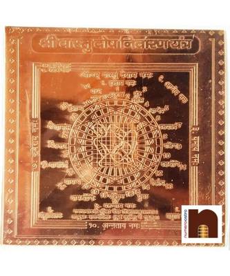 Shri Vastu Dosh Nivaran Yantra In Pure Copper (3 Inches) (1 Pc) 1