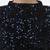 Navy Blue Velvet Blouse With Collar Neck  (BL 20084 NavyBlue)
