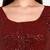 Sequences Work Red Net Blouse With Round Neck (BL 20089 Red)FreeSize