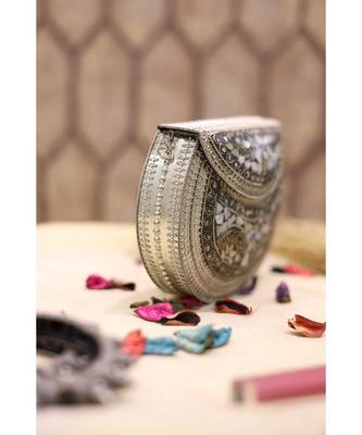 Silver Tara Clutch 4